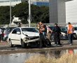 בפאתי רובע ז': תאונה במעורבות שני כלי רכב; שלושה נפצעו קל