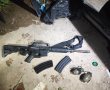 רובה, רימוני יד ורחפן בין כמויות האמל"ח שנתפסו בלוד במהלך השבת. 