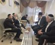 המקום ינחם: יו"ר ש"ס אריה דרעי ניחם את אנשי החסד האשדודים