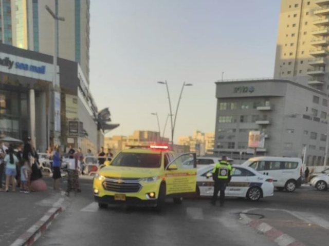 זירת התאונה