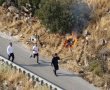 צפו: מציתים את החורש סמוך לבסיס ובורחים
