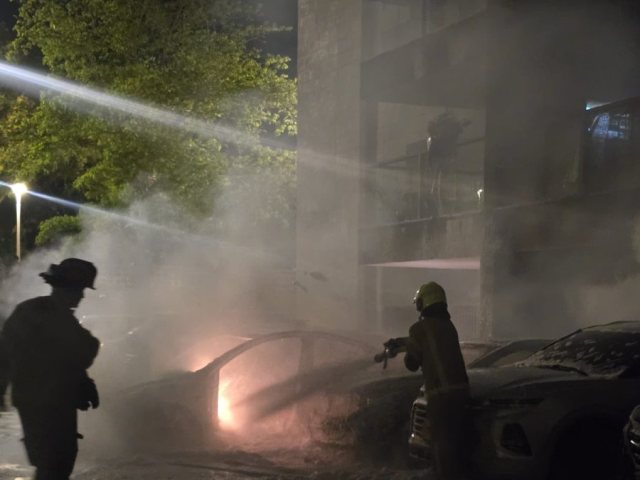 השריפה. צילום: דוברות כב"ה