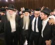 גילה ורינה: רבנים ואישי ציבור בחתונת בנו של הרב שמואל שטרית מאשדוד (גלריה)
