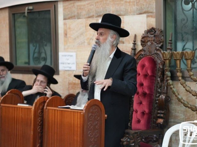 עצרת מספד שלושים רבי רפאל שטרית ז"ל. שי ליאל