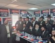 הרב שטארק במטה יהדות התורה ביום הבחירות