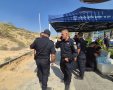 החיפושים. צילום: דוברות המשטרה