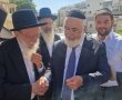 פגישה מפתיעה שהביאה לברכה: הרב גלאי בירך את יו"ר המועה"ד