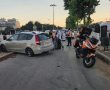תאונת דרכים בין שני כלי רכב בתוך בית העלמין באשדוד