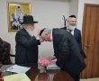 עלה לרגל: מ"מ ראש העיר התברך אצל רב העיר לשנה החדשה