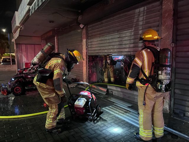 צילום: כבאות והצלה תחנה אזורית אשדוד