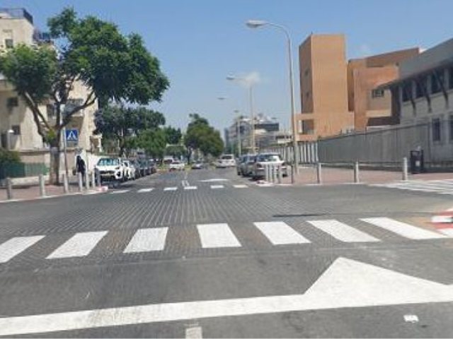 כביש ברובע ז'. המחלקה לבטיחות בדרכים, עירית אשדוד