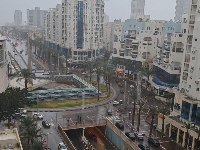 גשם. צילום: עירית אשדוד