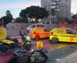 רוכב אופנוע בן 17 נפצע בתאונה עם מיניבוס באשדוד