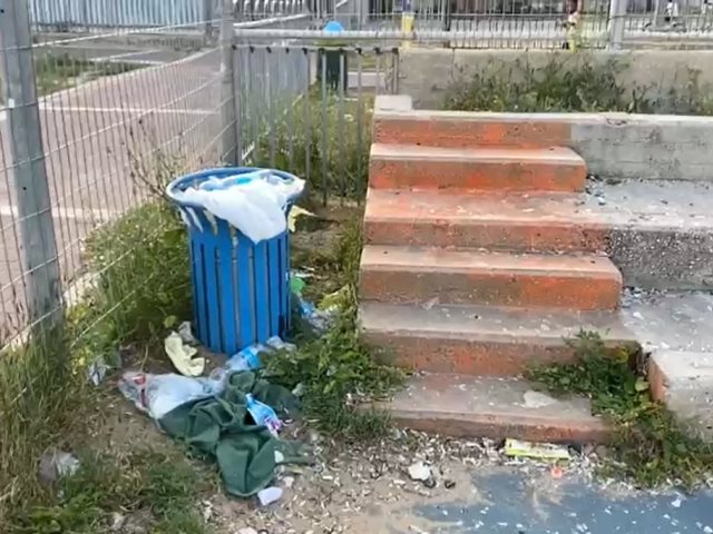 מגרש מוזנח ברובע ח'. צילום: עופר אשטוקר