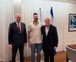 ראש עיריית אשדוד פגש את זוכה פרס מצטיין הרמטכ"ל