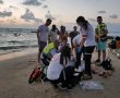 יום קשה של טביעות ברחבי הארץ - מהבוקר כבר שמונה טובעים טופלו, חלקם במצב אנוש שניים בחוף פלמחים