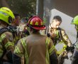 בצהריים: לוחמי האש פעלו בשריפה בבניין מגורים באשדוד