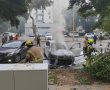 רכב עלה באש ברחוב הפלמ״ח באשדוד (וידאו)