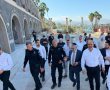 בניצוחו של המנכ"ל האשדודי:  בכירי המשרד לשירותי דת וכוחות ההצלה בסיור מקיף במתחם ציון רבי מאיר בעל הנס