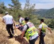 חילוץ מורכב בהרי ירושלים: המטייל נתקע בשטח הררי וקשה לגישה