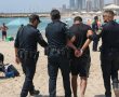 ירי באוויר, עימות עם שוטרים וקטטה המונית בחוף: שני אחים מאשדוד נעצרו 