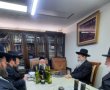 חברי סיעת אגודת ישראל העירונית התברכו במעון הצדיק מאשדוד