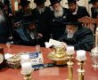 האדמו"ר של אשדוד בברכת השנים במעון האדמו"ר מבעלזא
