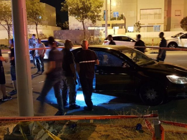 הרכב בו היה המנוח ישראל מלכה בעת שנורה 