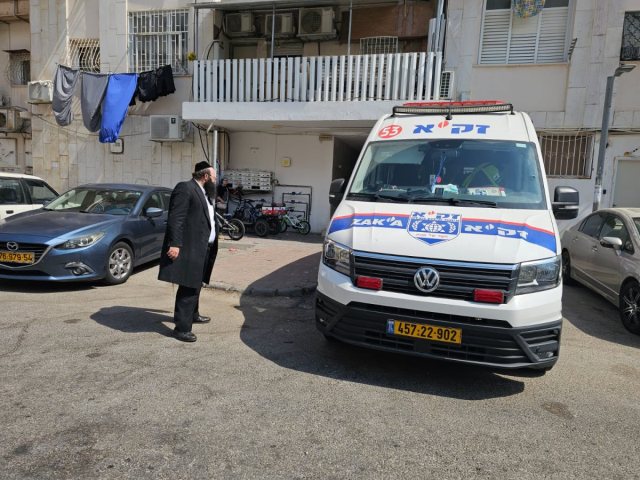 הרב שטרנפלד בזירה. צילום: באדיבות המצלם
