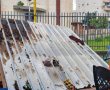 נס: פרגולה בגן באשדוד קרסה בשעה שהילדים לא היו בחצר