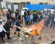שריפת חמץ. צילום: אהרן מיכאלי