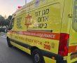  תאונה בין אופנוע לרכב ביבנה