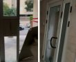 ''מזכיר את בוקר המתקפה מאיראן'': צפו בלובי ההרוס אחרי זריקת הרימון בנווה זאב