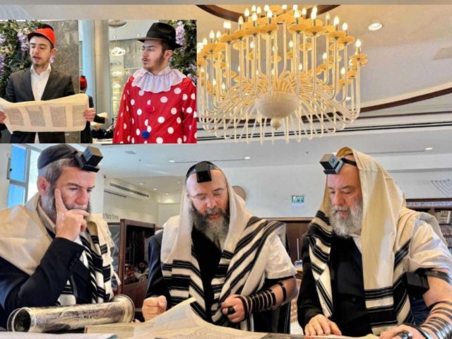 פורים באור מנחם. מ' מיכאלי