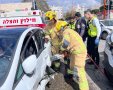 זירת התאונה. קרדיט: דוברות כבאות והצלה
