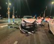 הכביש המסוכן בעיר: שלושה נפגעים בתאונת דרכים הערב באשדוד