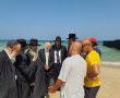 בדיקת כשרות: רבני אגודת ישראל סיירו בחוף הנפרד באשדוד (וידאו)