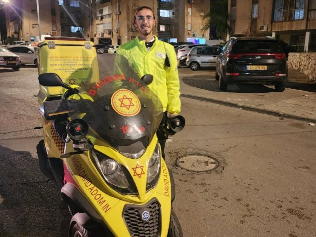 חובש רפואת החירום אלי הופמן