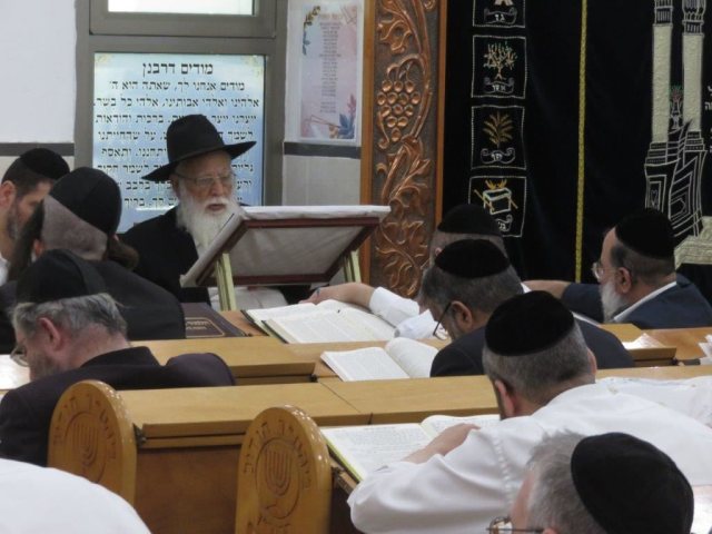 השיעור בביהמד הריבז. א' מיכאלי
