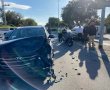 בפאתי רובע ז': חמישה נפגעו בתאונה בשדרות משה סנה 