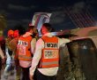 הלילה: פצועה בהתהפכות רכב סמוך לצומת הנמל באשדוד