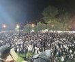צפו באלפים שחגגו: "יבטל כל הגזירות בזכות דוד מלכא משיחא"
