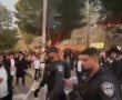 צפו: עשרות חסמו את בר אילן - עימותים סביב עבודות הרכבת הקלה בירושלים