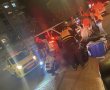 רוכב אופנוע נפגע מרכב בשדרות תל חי 