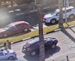 נעצר תושב רמת גן שתקף באלימות נהגת בכביש. צפו בסרטון